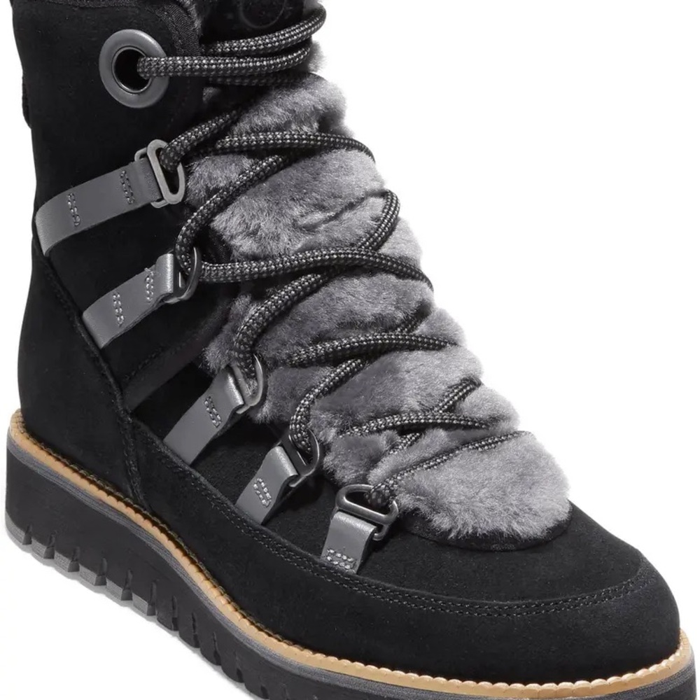 Cole Haan Women's Zerogrand Luxe water resistant suede Boots - NWOT